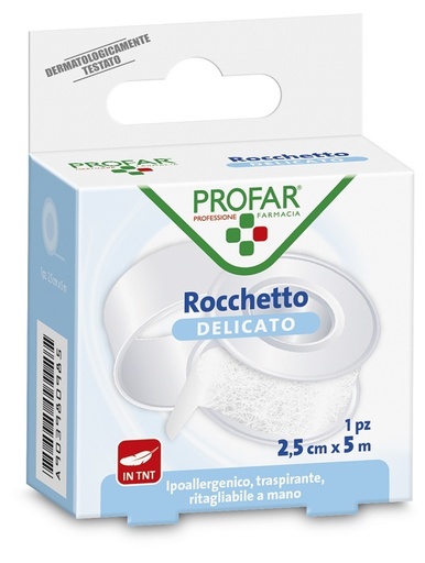 [903980985] CEROTTO ROCCHETTO TESSUTO NON TESSUTO DELICATO CM 2,5X5 M PROFAR