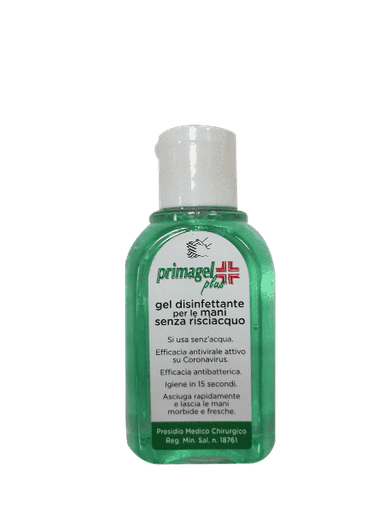 [904079795] PRIMAGEL PLUS GEL DISINFETTANTE PER MANI E CUTE FLACONE LIBERTY 50 ML