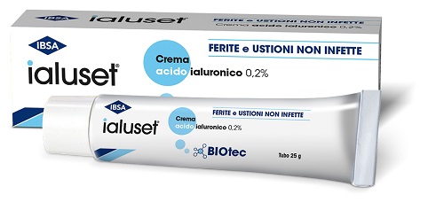 [904303144] IALUSET CREMA FERITE E USTIONI NON INFETTE 25 G