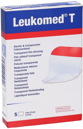 [904428568] LEUKOMED T MEDICAZIONE TRASPARENTE 7,2X5 CM