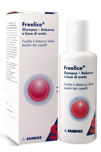 [904647346] FREELICE SHAMPOO E BALSAMO A BASE DI ACETO 120 ML