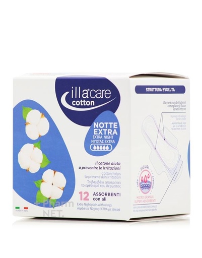 [904944321] ILLA CARE ASSORBENTE NOTTE EXTRA 12 PEZZI