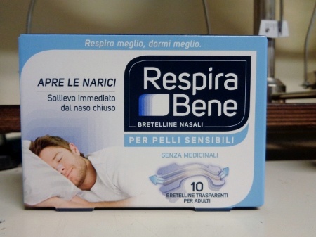 [905726360] CEROTTO NASALE TRASPARENTE ADULTI RESPIRA BENE 10 PEZZI