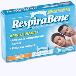 [905726434] CEROTTO NASALE TRASPARENTE ADULTI RESPIRA BENE 30 PEZZI
