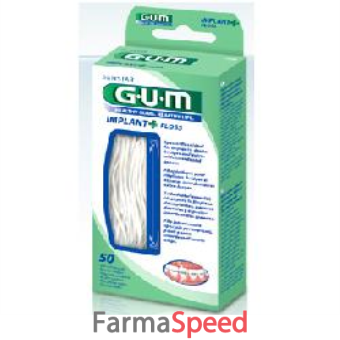 [905946517] GUM IMPLANT + FLOSS FILO INTERDENTALE 50 PEZZI