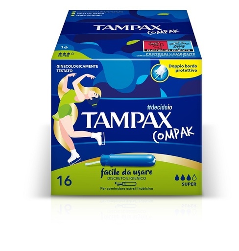 [906048576] TAMPAX COMPAK SUPER 16 PEZZI