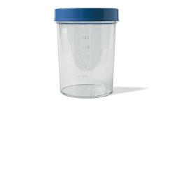 [906086879] CONTENITORE PIC STERILE TRASPARENTE PER ANALISI DEI FLUIDI ORGANICI 100 ML TAPPO A VITE + ETICHETTA AUTOADESIVA