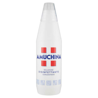 [908043209] AMUCHINA LIQUIDA 100% DISINFETTANTE IGIENIZZANTE A BASE DI IPOCLORITO DI SODIO ANTIMICROBICO AD AMPIO SPETTRO D'AZIONE 1000 ML