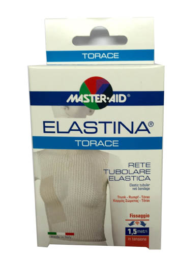 [908585286] RETE TUBOLARE ELASTICA IPOALLERGENICA MASTER-AID ELASTINA TORACE 5 MT IN TENSIONE CALIBRO 8 CM