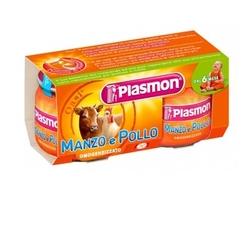 [908861774] PLASMON OMOGENEIZZATO MANZO/POLLO 80 G X 2 PEZZI