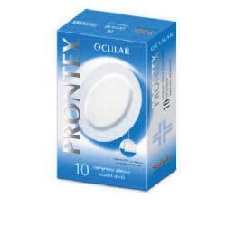 [908868641] COMPRESSA PRONTEX OCULAR COMPRESSA ADESIVA OCULARE 10 PEZZI