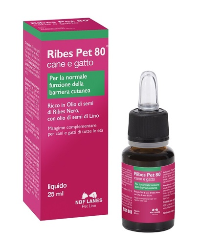 [909748737] RIBES PET 80 GOCCE OLIO 25 ML CON CONTAGOCCE