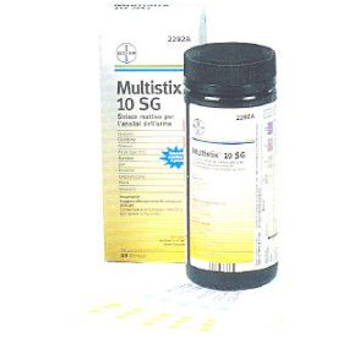 [910508718] STRISCIA REATTIVA MULTITEST MULTISTIX 10SG 25 PEZZI