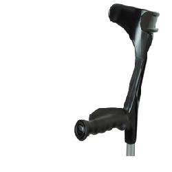 [910564436] CANADESI IN LEGA LEGGERA CON BLOCCO RAPIDO DELLA REGOLAZIONE DELL'ALTEZZA A VITE+CLIP DI SICUREZZA A PRESSIONE CON CATARIFRANGENTE INCORPORATO COLORE NERO