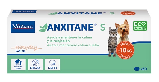 [911011144] ANXITANE S SUPPLEMENTO NUTRIZIONALE SCATOLA 30 COMPRESSE APPETIBILI