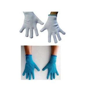 [911145098] GUANTO AMBIDESTRO IN COTONE MONOFILO BIANCO PER ALLERGIE DERMATOLOGICHE SENZA CUCITURE POLSINO ELASTICO LARGHEZZA 65 MM 8 1 PAIO