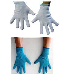[911145098] GUANTO AMBIDESTRO IN COTONE MONOFILO BIANCO PER ALLERGIE DERMATOLOGICHE SENZA CUCITURE POLSINO ELASTICO LARGHEZZA 65 MM 8 1 PAIO