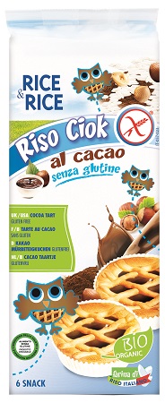 [911432247] RICE&RICE RISO CIOK AL CACAO 6 X 33 G