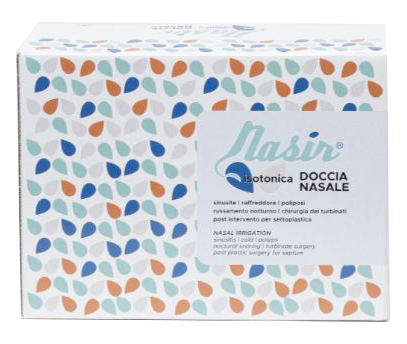 [912125022] SOLUZIONE FISIOLOGICA ISOTONICA STERILE NASIR IN SCATOLA CON10 SACCHE VERSIONE LUER LOCK DA 250ML
