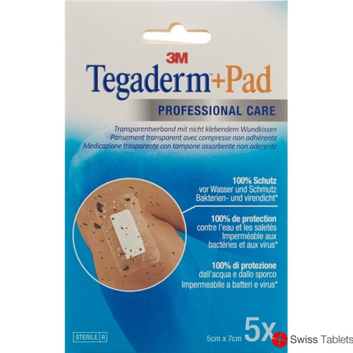 [913254621] CEROTTO TEGADERM PAD 5X7CM 5PEZZI