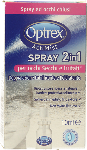 [916106774] SPRAY OCULARE OPTREX ACTIMIST 2IN1 OCCHI SECCHI E IRRITATI 1 PEZZO