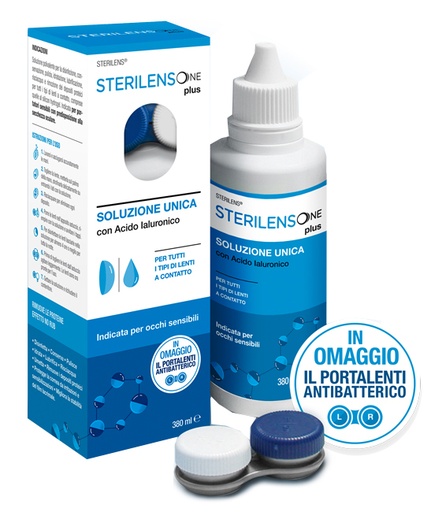 [921666602] SOLUZIONE UNICA STERILENS ONE PLUS CON ACIDO IALURONICO 380 ML