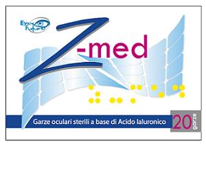[921865960] GARZA OCULARE Z MED MEDICATA CON ACIDO IALURONICO STERILE 20 BUSTE