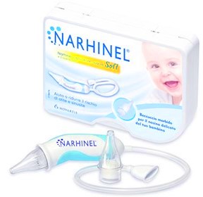 [922196783] ASPIRATORE NASALE NARHINEL SOFT 1 PEZZO + 2 RICAMBI