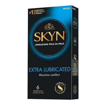 [922914799] PROFILATTICO AKUEL SKYN EXTRA LUBRIFICATO 6 PEZZI