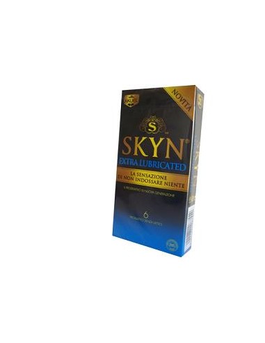 [922914799] PROFILATTICO AKUEL SKYN EXTRA LUBRIFICATO 6 PEZZI