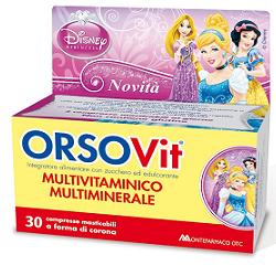 [923426670] ORSOVIT MULTIVITAMINICO DISNEY PRINCESS 30 COMPRESSE