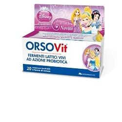 [923426694] ORSOVIT FERMENTI LATTICI DISNEY PRINCESS 20 COMPRESSE