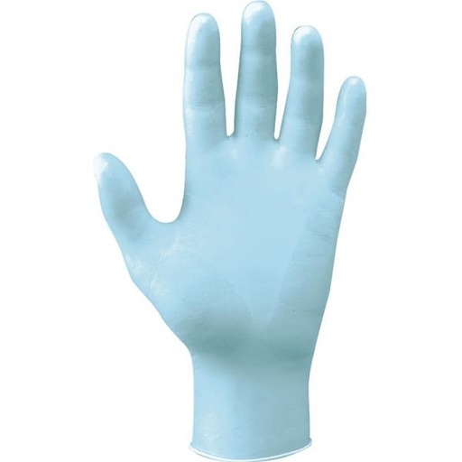 [923505390] GUANTO IN NITRILE AZZURRO SENZA POLVERE MONOUSO S 100 PEZZI