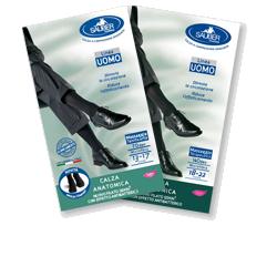 [923787055] SAUBER CALZA UOMO Q-SKIN 70 DEN COLORE  ANTRACITE TAGLIA P