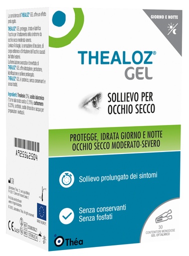 [925562504] THEALOZ GEL OFTALMICO 30 CONTENITORI MONODOSE 0,4 G