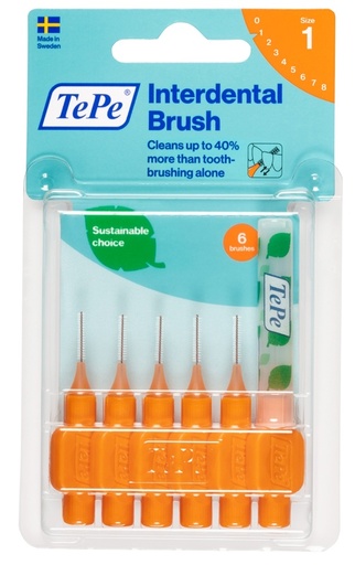 [925897252] TEPE SCOVOLINO ARANCIONE 0,45 MM 6 PEZZI