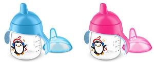 [926053911] AVENT TAZZA CON BECCUCCIO DECORATA AZZURRO 260 ML
