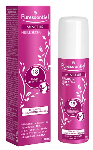 [926421710] PURESSENTIEL SNELLENTE OLIO SECCO ANTICELLULITE AI 18 OLI ESSENZIALI 100 ML