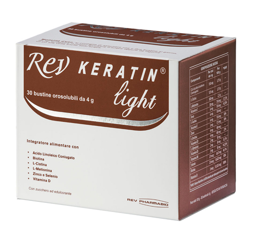 [927099414] REV KERATIN LIGHT 30 BUSTE 120 G