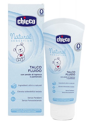 [927170213] CHICCO TALCO FLUIDO NATURAL SENSATION 100 ML