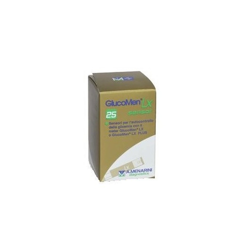 [930224112] STRISCE MISURAZIONE GLICEMIA GLUCOMEN LX PLUS 25 PEZZI