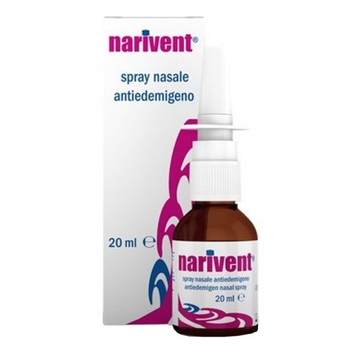 [930242274] SPRAY NASALE ANTIEDEMIGENO NARIVENT FLACONE 20 ML