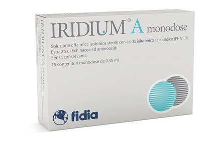 [930260500] IRIDIUM A MONODOSE GOCCE OCULARI 15 FLACONCINI 0,35 ML