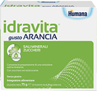 [930498187] IDRAVITA GUSTO ARANCIA 12 BUSTINE DA 6,25 G