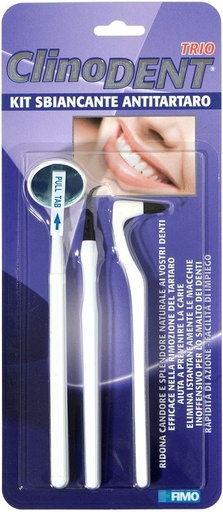 [930882939] CLINODENT TRIO SBIANCANTE ANTI TARTARO