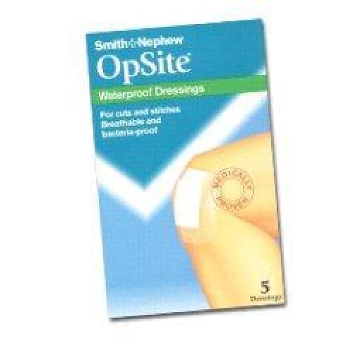 [900157583] MEDICAZIONE POST OPERATORIA ADESIVA STERILE IN POLIURETANO SEMI PERMEABILE TRASPARENTE CON TAMPONE A BASSA ADERENZA OPSITE POST OP 9,5X8,5CM 5 PEZZI