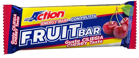 [931508749] PROACTION FRUIT BAR BARRETTA ENERGETICA ALLA CILIEGIA 40 G