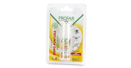 [932217641] ZANZOF LOZIONE POST PUNTURA CON AMMONIACA ROLL-ON 20 ML PROFAR