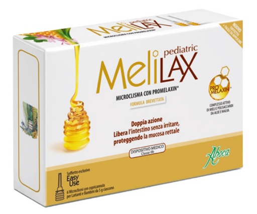 [932501416] MELILAX PEDIATRIC MICROCLISMI 6 PEZZI 5 G