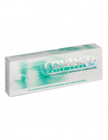 [933162378] LENTE A CONTATTO MONOUSO GIORNALIERA CONTACTA DAILY LENS YAL 15 -2,50 15 PEZZI